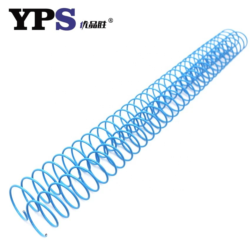 PET-Coated Pastel Blue Iron Single Loop Wire For Book Binding